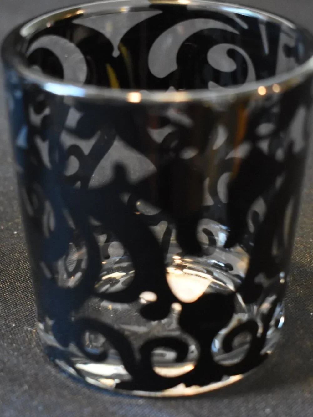P9684 PartyLite Couture Mini Tealight Lamp
